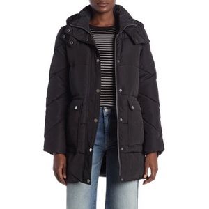 NWOT Lucky BrandHooded Utility Puffer Jacket